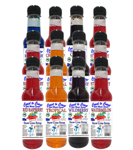 #1- Coast to Coast Gold Medal Syrups 12 x 250ml Snow Cone Syrup 250ml