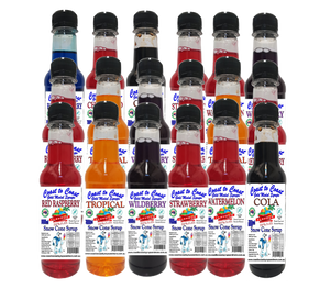 #1 Coast to Coast Gold Medal Syrups 18 x 250ml Snow Cone Syrup