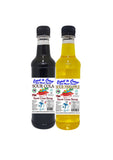 *New Sour Range, Coast to Coast Gold Medal Syrups, 2 x 375ml Premium Sour Snow Cone Syrup