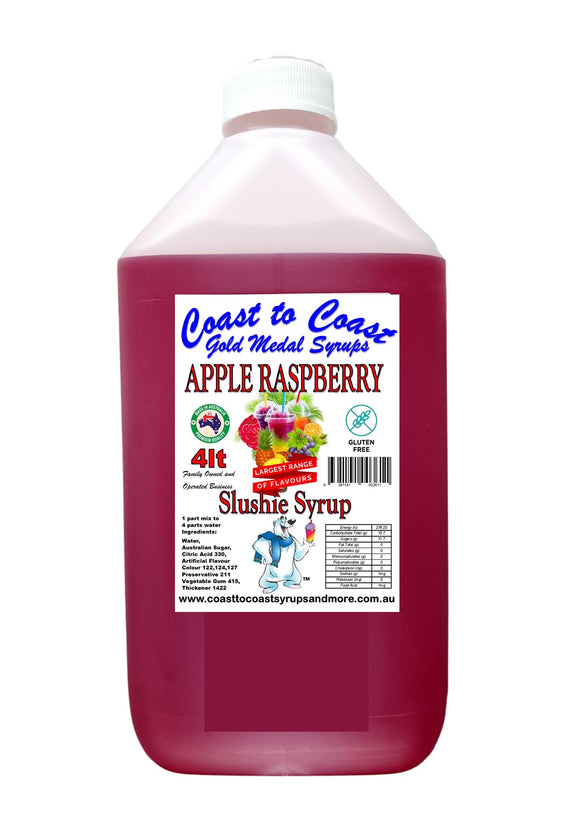 #3 Coast to Coast Gold Medal Syrups, 4ltr, Premium Slushie Syrup