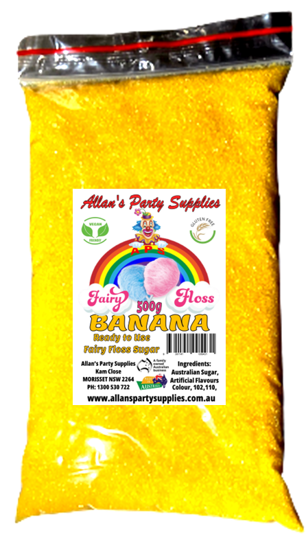 #2 APS, Ready to use Fairy Floss Sugar, 500g Bags, You Choose Your Flavours