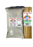 #2 APS, Fairy Floss 500g Sugar & 25 Sticks Serve Kit, With Over 35 flavours