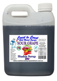 #1s Coast to Coast Gold Medal Syrups, Sour, 2ltr, Premium Sour Slushie Syrup