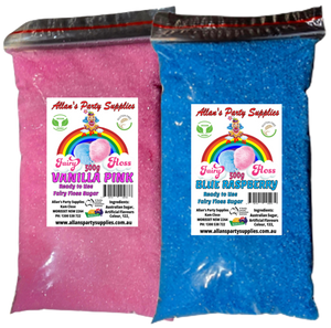 #2 APS, Fairy Floss Sugar Ready to Use, 2 x 500g Assorted Flavours, Fairy Floss Machine