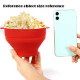 High Quality Microwave Popcorn Bowl Bucket Silicone DIY Popcorn Maker with Lid