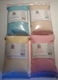 Fairy Floss Sugar Ready to Use, 4 x 500g Assorted Flavours, Fairy Floss Machine