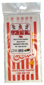 Popcorn  Bags,Movie Night, Birthday Parties,Paper Popcorn Bags  pk10